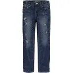 Levi's 511 Slim Fit Eco Performance Big Boys Jeans 8-20 - All Tore Up with Destruction 14