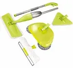 5PKV1USA 5 Piece Spray Mop and Sweeper Set