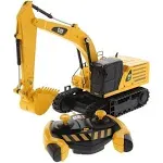 Diecast Masters RC Truck CAT 336 Excavator | Fully Functional Radio Control Excavator Truck | 1:24 Scale Model Remote Control Truck, RC Caterpillar Trucks | CAT Yellow Diecast Model 25001