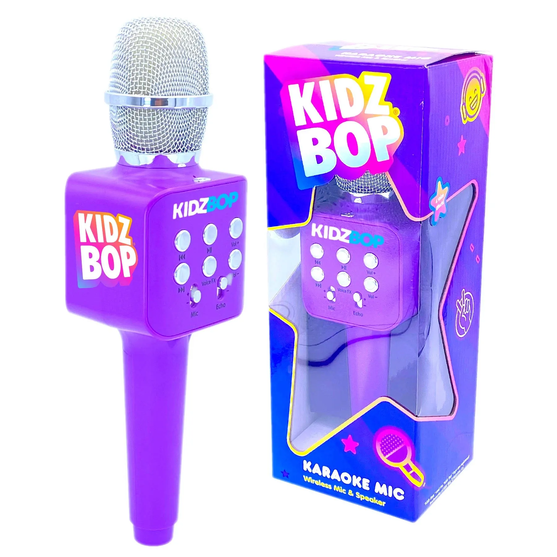 Move2Play Kidz Bop Karaoke Microphone Gift The Hit Music Brand for Ki