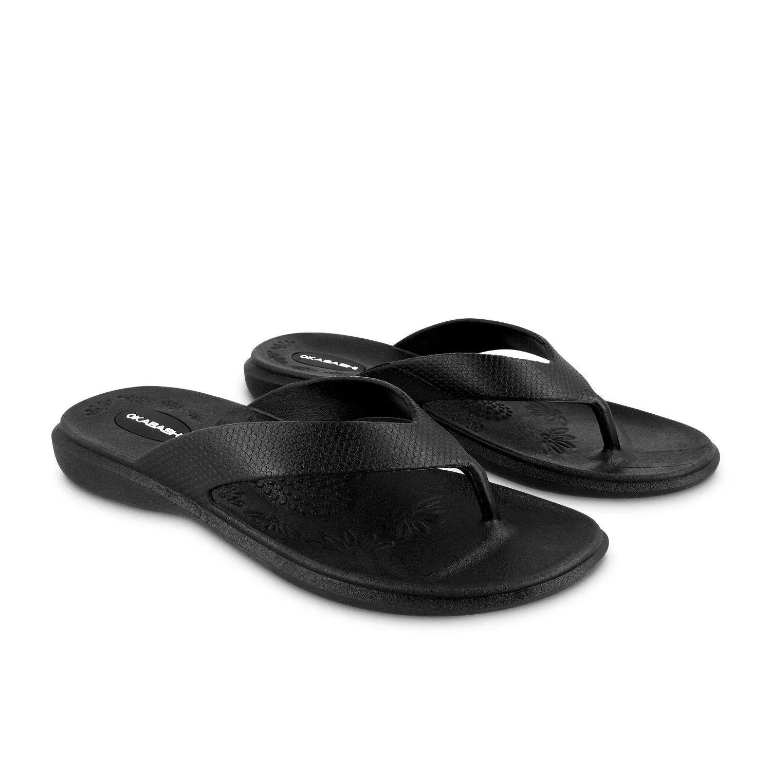 Okabashi Maui Women's Flip Flops - Black, S