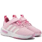 Adidas Racer TR23 Elastic Lace Sneaker, Clear Pink/Zero Metallic/Bliss Pink, 4.5 US Unisex Big Kid