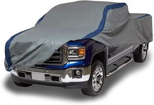 Duck Covers Weather Defender Pickup Truck Cover, Fits Extended Cab Short Bed Trucks up to 19 ft. 4 in. L