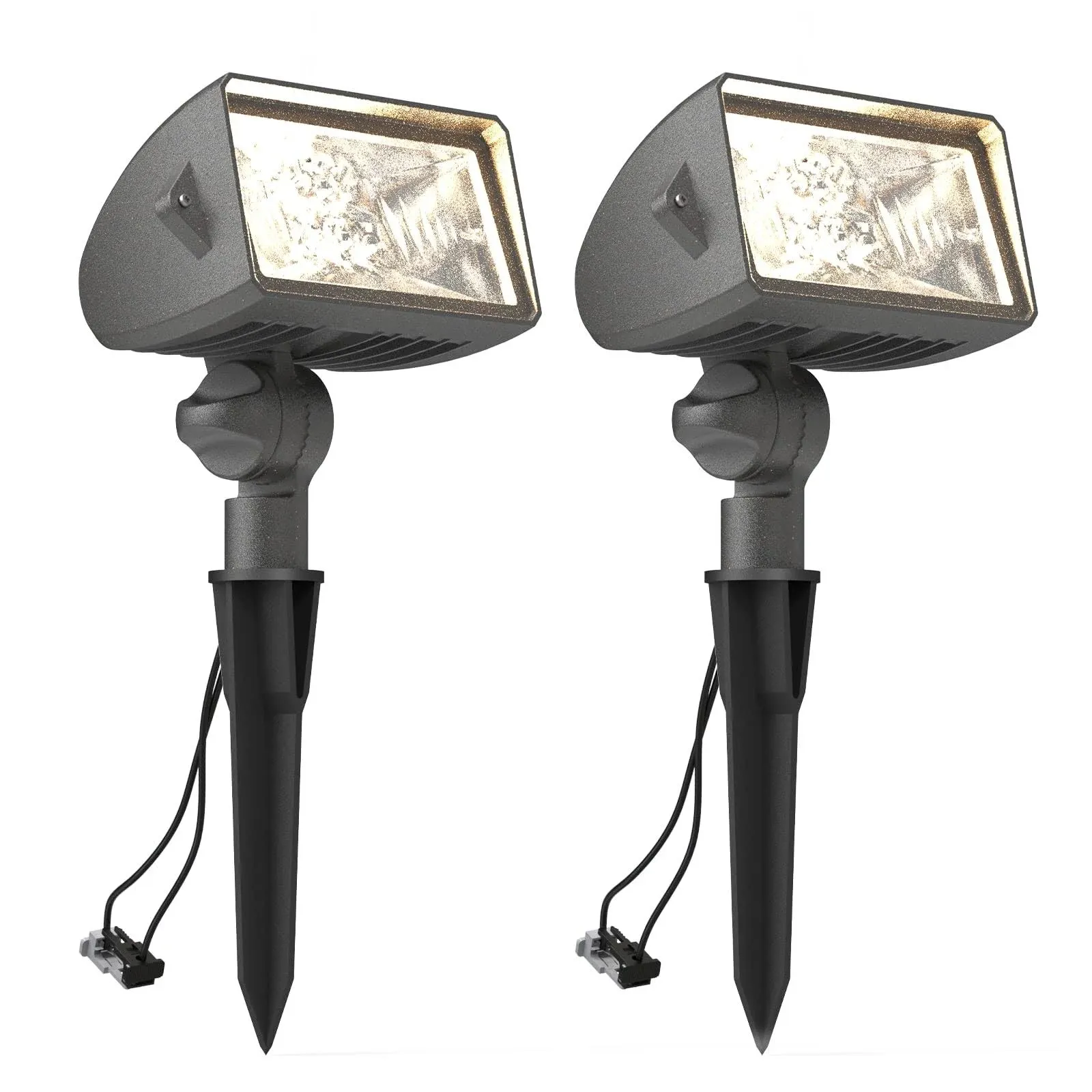 2 Pack Low Voltage Wall Wash Lights 12v Led Landscape Lighting 18 Watt 600 Lumen