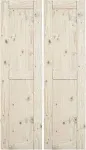 miseno MBD1117 36" x 84" Bi-Fold Barn Door Slab