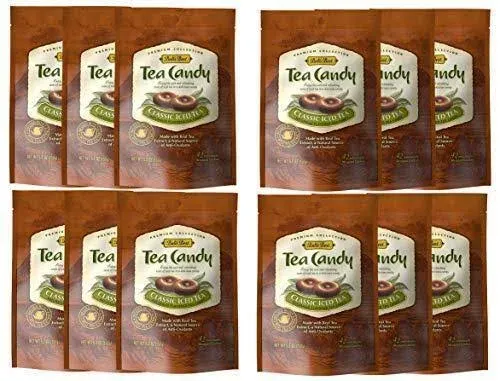 Bali&#039;s Best Classic Iced Tea Candy, 5.3-Ounce Bags (Pack of 12)