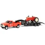 ERTL 1/64 Allis Chalmers D19 w/ Ford F-350 &amp; 5th Wheel Trailer 16443