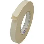 Intertape 591 Double Sided Flatback Paper Tape: 3/4 in. x 36 yds. (Beige)