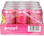 Poppi Prebiotic Soda Strawberry Lemon