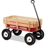 Radio Flyer Full Size All-Terrain Steel & Wood Wagon