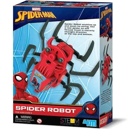 4M D406212 Disney Spiderman Spider Robot