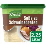 Knorr sauce for roast pork in a storage can for 2.25 liters 234g