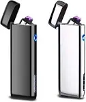 HOCZIK 2 Pack Electric Candle Lighter Long Lighter USB Rechargeable Lighter Arc ...