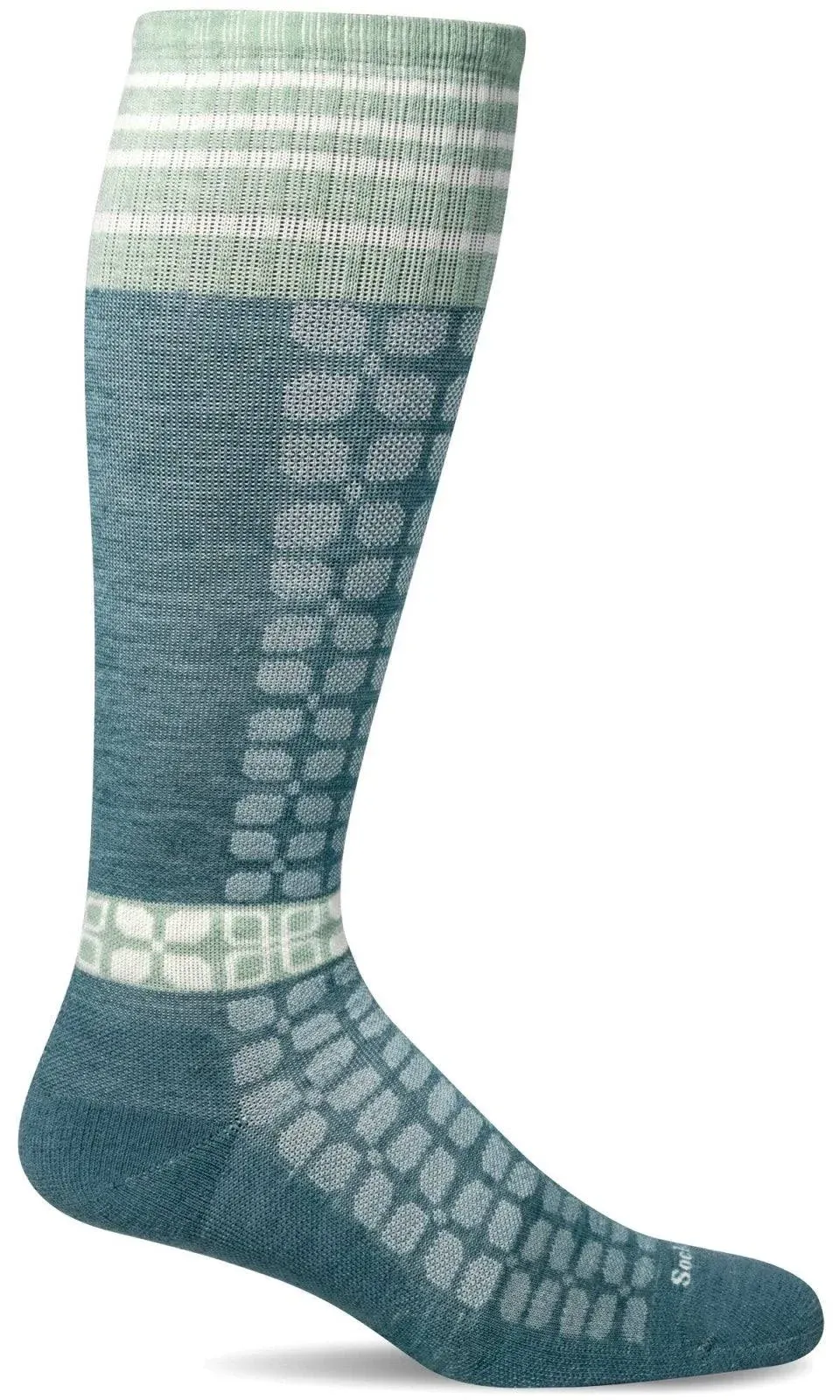 Sockwell Women's Boost Knee High | Firm Graduated Compression Socks S/M / Mineral