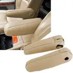 FZJDSD 2 Pcs Beige Leather Seat Armrest Cover Compatible with Lexus RX300 RX330 RX350 2003 2004 2005 2006 2007 2008 2009 at MechanicSurplus.com LXBP