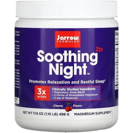 Jarrow Formulas Soothing Night Cherry Sleep Blend Supplement