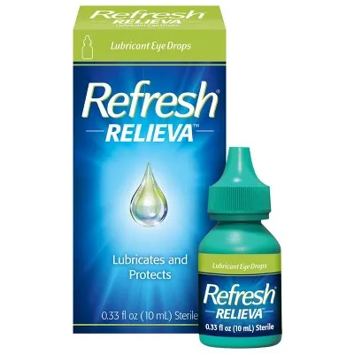 Refresh Relieva Eye Drops, Lubricant - 0.33 fl oz