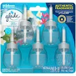 Glade PlugIns Scented Oil, Aqua Waves, Refills - 5 pack, 0.67 fl oz refills