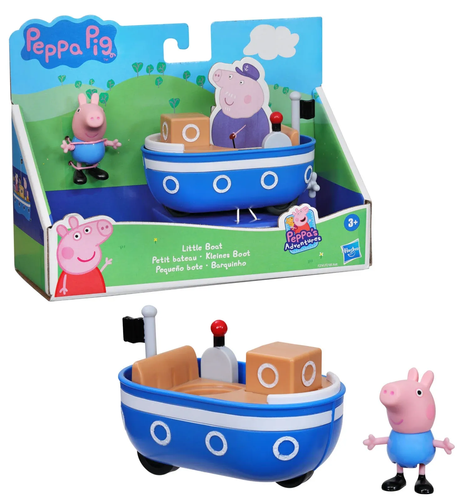 Peppa Pig Peppa&#039;s Adventures Little Vehicles Little Boat -SALE