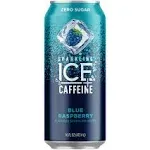 Sparkling ICE Sparkling Water With Caffeine Blue Raspberry - 16 Fl. Oz.