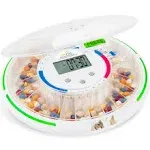 LiveFine Automatic Pill Dispenser 28-day Electronic Medication Organizer