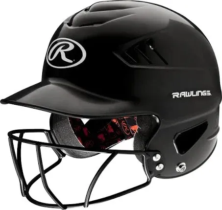 Rawlings | COOLFLO Batting Helmet | 6 1/2" - 7 1/2" One Size Fits Most | Multiple Colors/Facemask Option