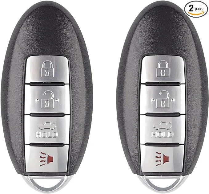 KeylessOption Keyless Entry Remote Control Car Smart Key Fob Replacement for