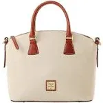 Dooney &amp; Bourke Pebble Grain Domed Satchel - Bone