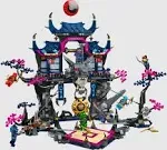 LEGO NINJAGO Wolf Mask Shadow Dojo Building Toy with 8 Ninja Action Figures Including Kai, Nya, Lloyd and Zane, Kids’ Ninja Master Toy for Independent Play, Toys for 9 Year Old Boys and Girls, 71813