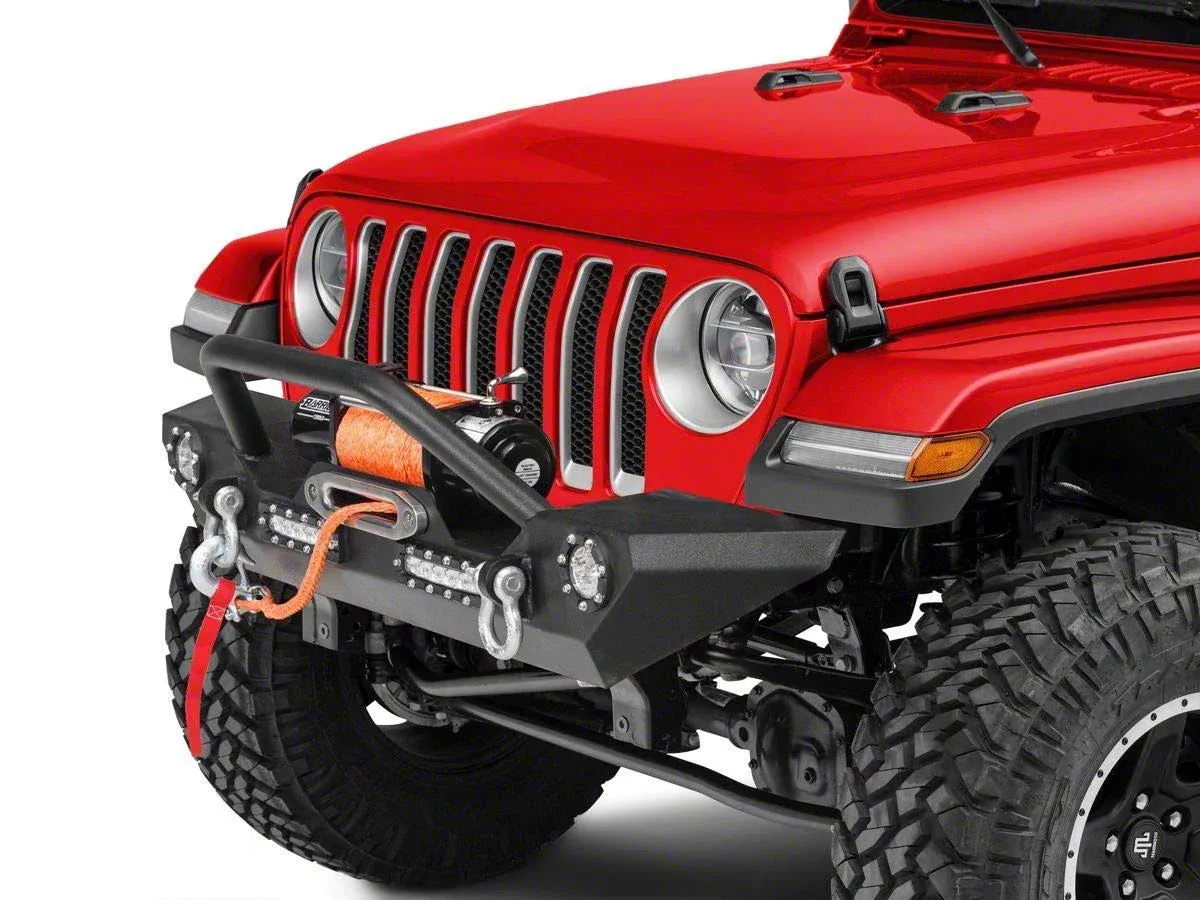 Barricade Trail Force HD Front Bumper with LED Lights Fits Jeep Wrangler JL 2018-2020