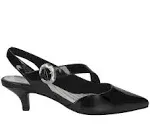 Easy Street Women's Sarita Pumps, Black, 9.5 M