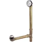 Kingston Brass 16" Bathtub Waste and Overflow Drain Brushed Brass