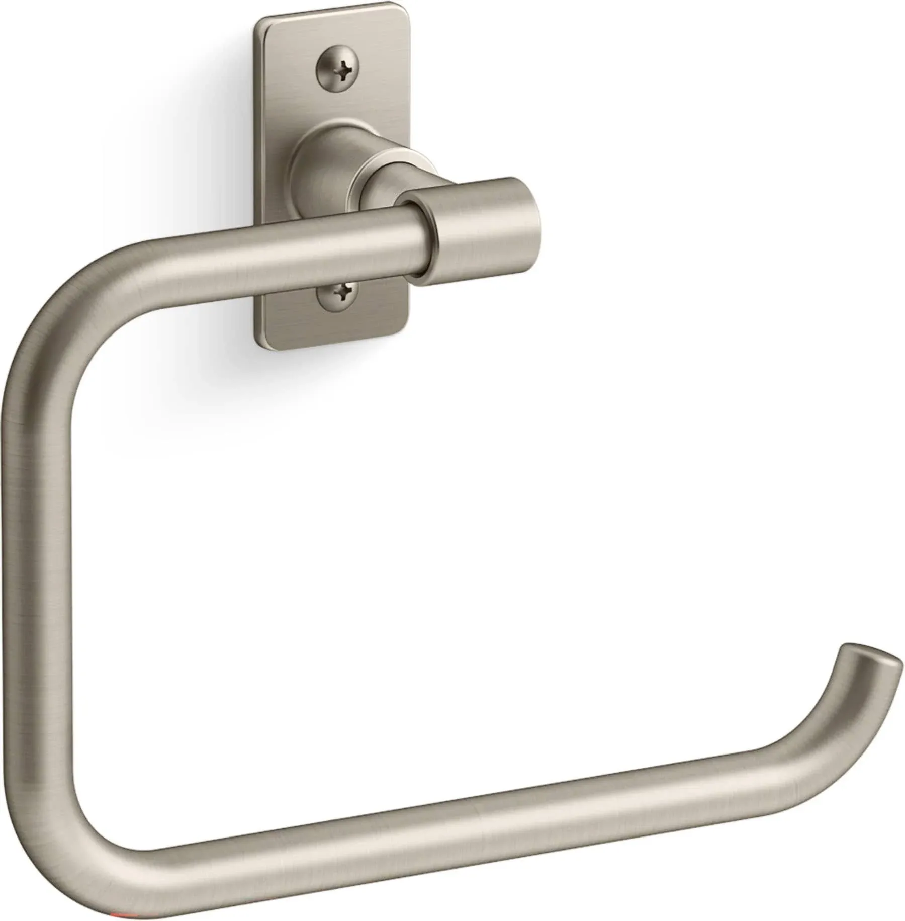 Castia by Studio McGee Towel Ring Vibrant Polished Nickel