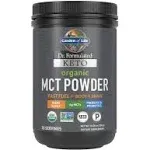 Garden of Life Dr. Formulated Keto Organic MCT Powder 30ct Jar