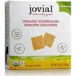 Jovial Rosemary Sourdough Einkorn Crackers 4.5 Oz