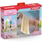 Schleich Horse Club Sofia's Beauties 18-Piece Horse Beauty Set - Horse Rider Kim and Horse Figurine with Brushable Styling Hair Plus Bead and Clip Accessories, Gift for Boys and Girls Ages 5 and up