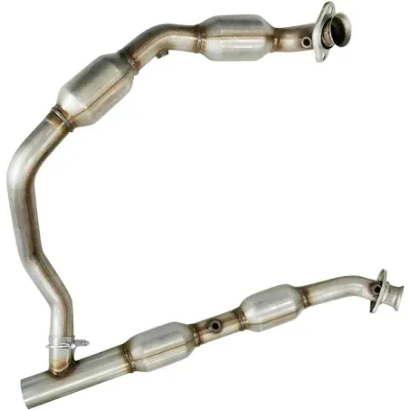 BoardRoad Catalytic Converter Y pipe Stainless Steel For 2005 2006 2007 2008 Ford E-150 E-250 E-350 SUPER DUTY 5.4L