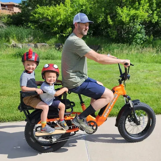 HOVSCO HovCart 20" Fat Tire Cargo Electric Bike