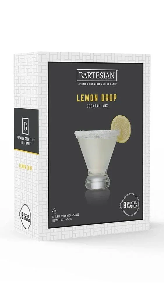 Vodka Martini Lemon Drop Cocktails | Bartesian