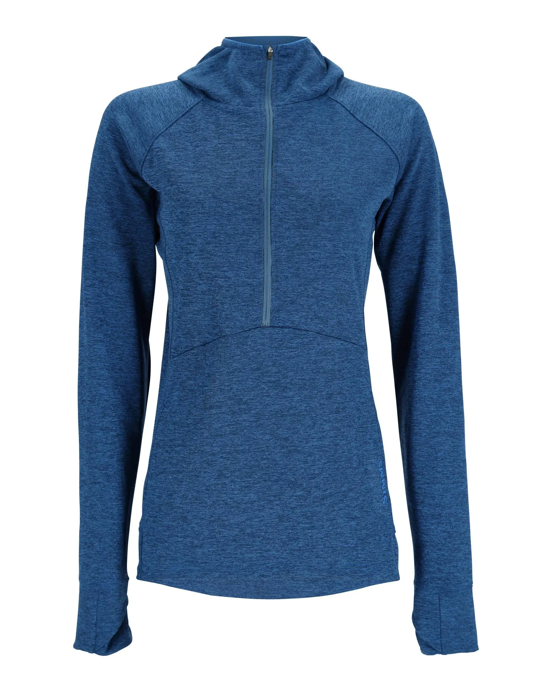 Simms Bugstopper Hoody - Women's - Sapphire Heather - M