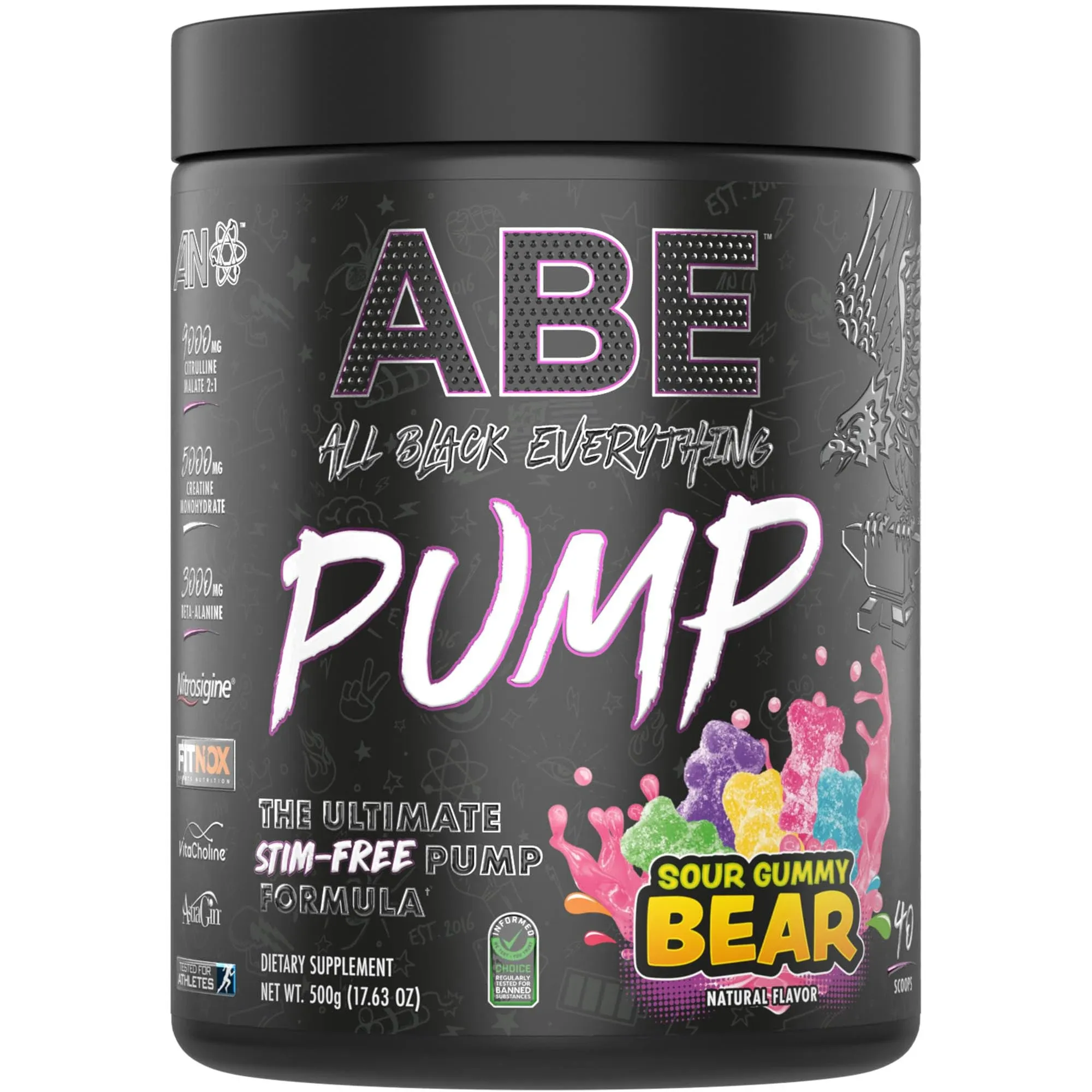 ABE Pump Sour Gummy Bear