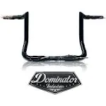 Dominator Industries 1 1/4&#034; PRE-WIRED 12&#034; Meathook Bar Ape Hangers Handlebars...