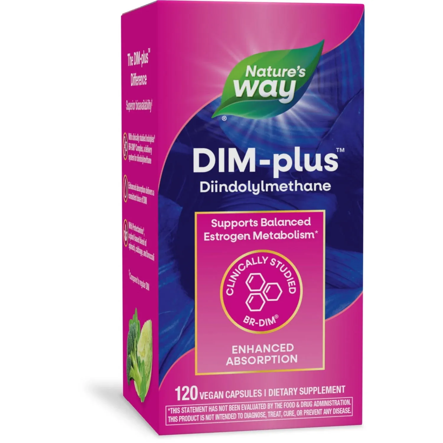 Dim Plus 120 Capsules - Nature's Way