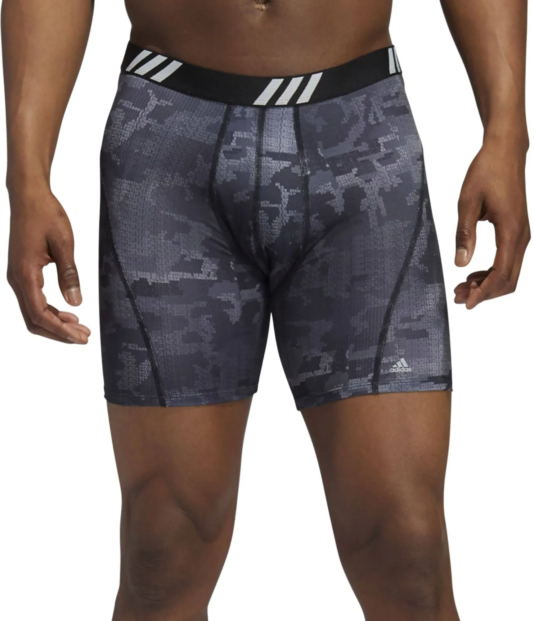 adidas Men's Sport Performance Mesh Graphic 3-Pack Boxer Brief