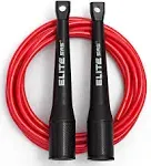 EliteSRS Boxer 3.0 Jump Rope for Fitness & Training - Red