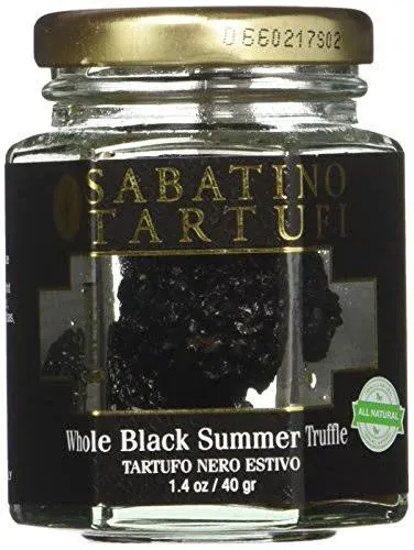 Sabatino Tartufi Whole Black Summer Truffle - 1.4 oz jar