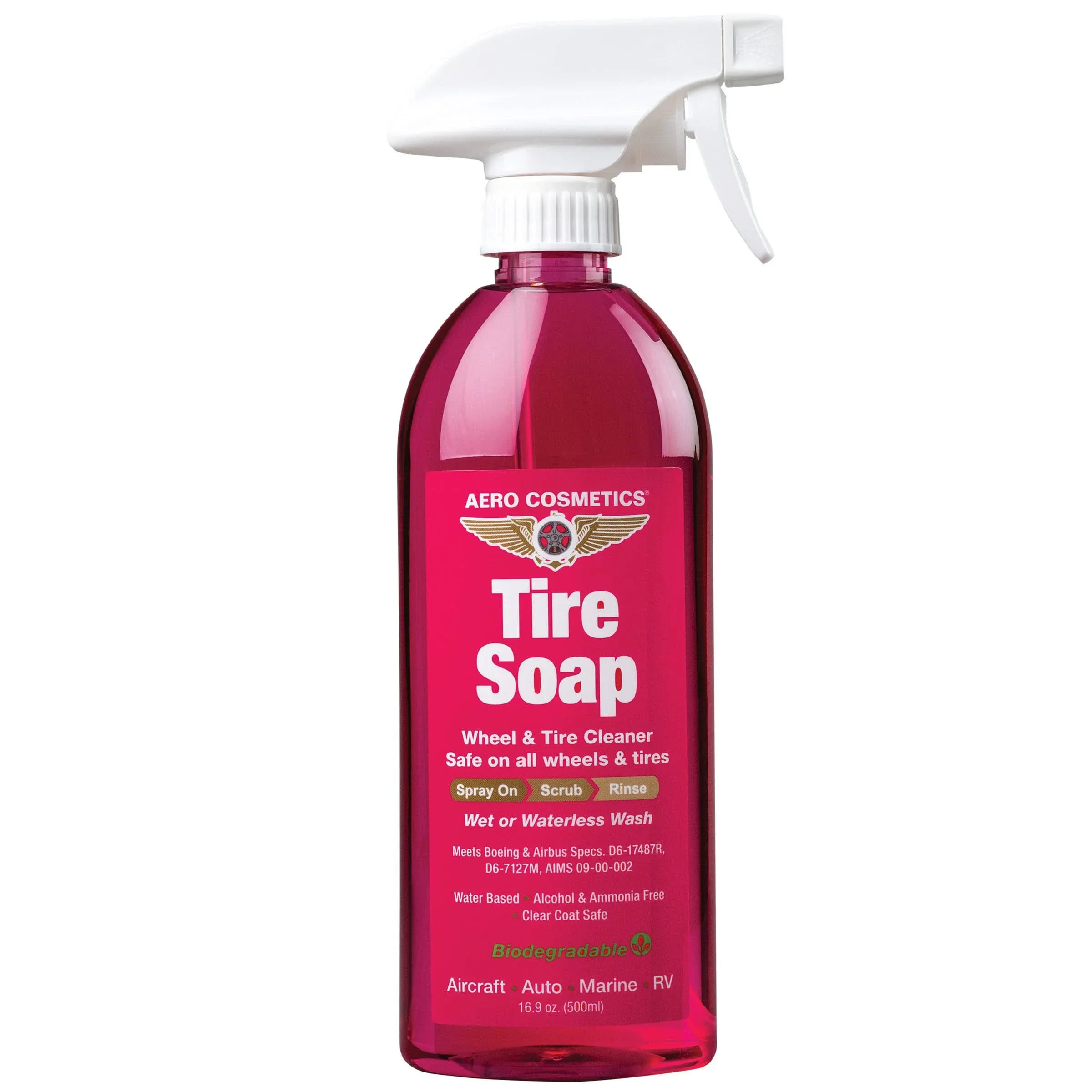 Tire Soap and Degreaser, Remove Tire Dirt, Oil Residue & More 16oz