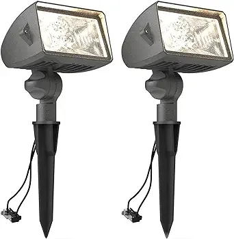 2 Pack Low Voltage Wall Wash Lights 12v Led Landscape Lighting 18 Watt 600 Lumen