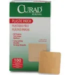 Curad Plastic, 3/4 Inches X 3 Inches 60 Count (Pack of 1)