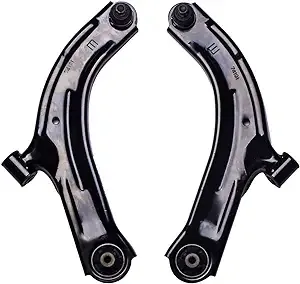 Front Lower Control Arm and Ball Joint Assembly Compatible With Nissan Cube Tiida Versa Driver Passenger Side AUQDD 2PCS K620566 K620567 Left Right Professional Suspension